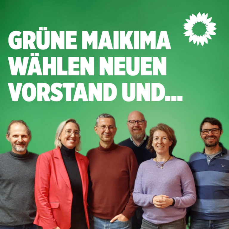 Grüne MaiKiMa wählen neuen Ortsvorstand und einen Kandidat für die Bürgermeisterwahl der Verbandsgemeinde Maikammer