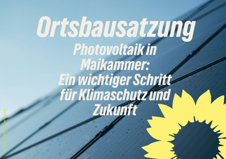 Photovoltaik in Maikammer: Ein wichtiger Schritt für Klimaschutz und Zukunft